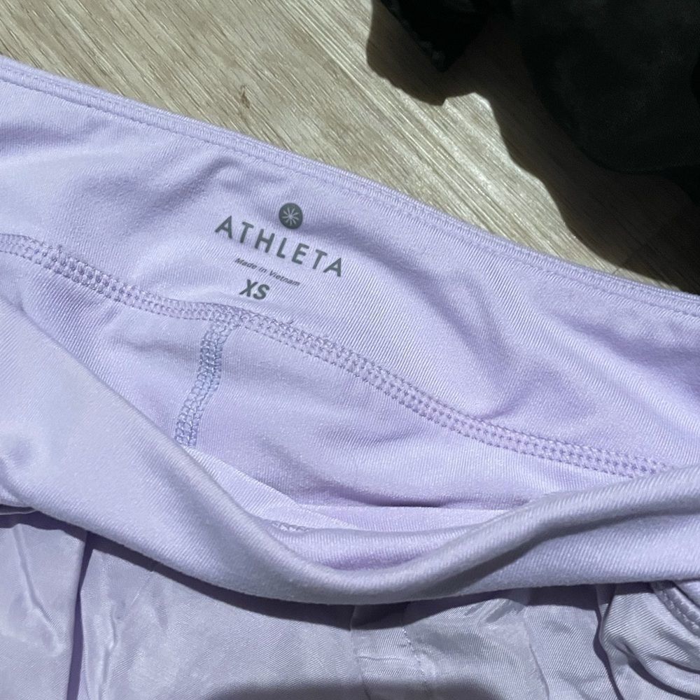 Bundle of 3 Athleta women's fitness skorts; Skirts w/ compression shorts NWOT XS - Picture 7 of 12